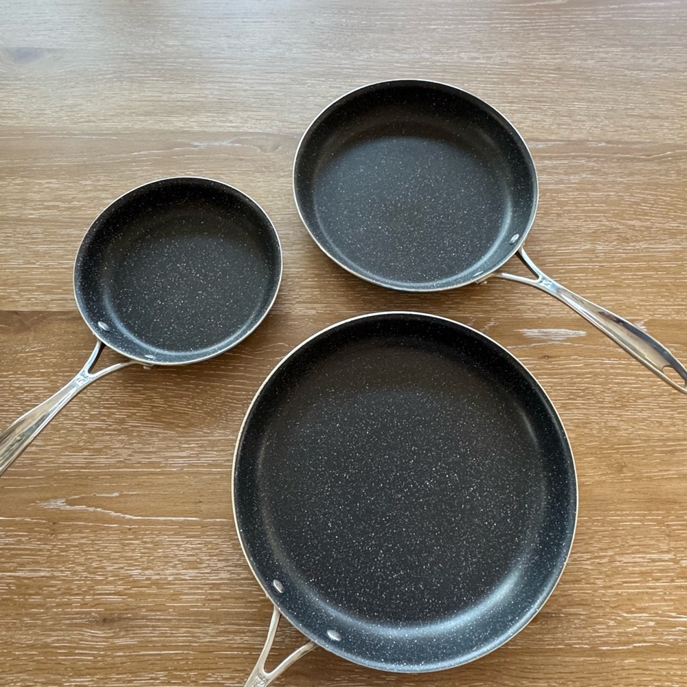 Non-Stick Black Frying Pan Set